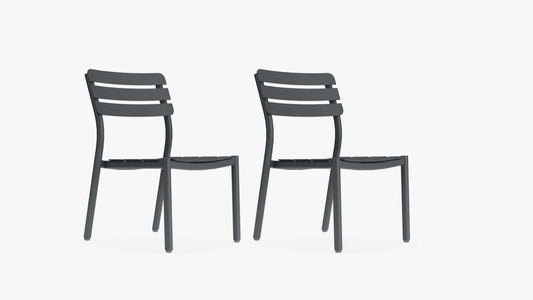 595 Dining Armless Chair, Set of 2